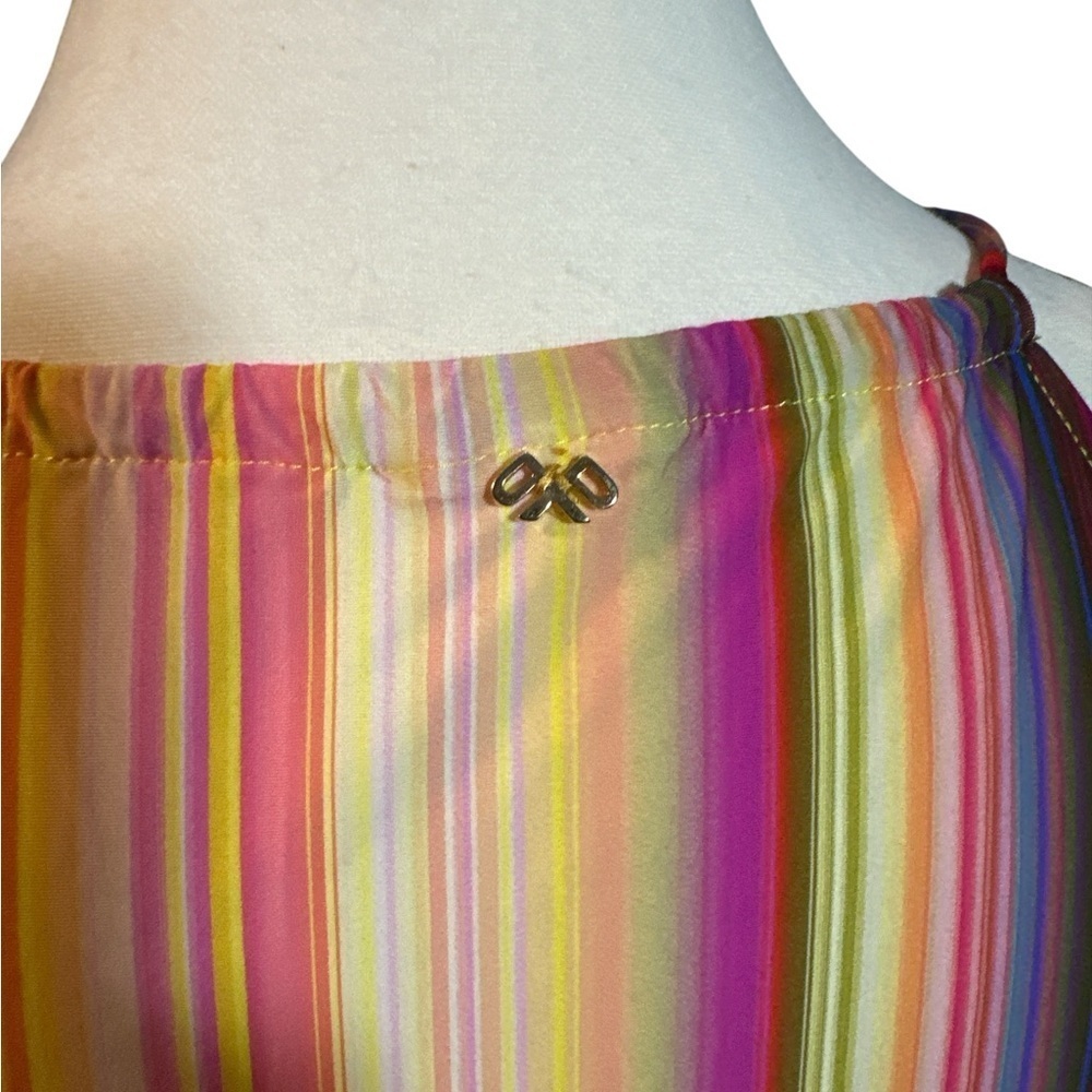 Colorful Striped Maxi Dress - Picture 2 of 6